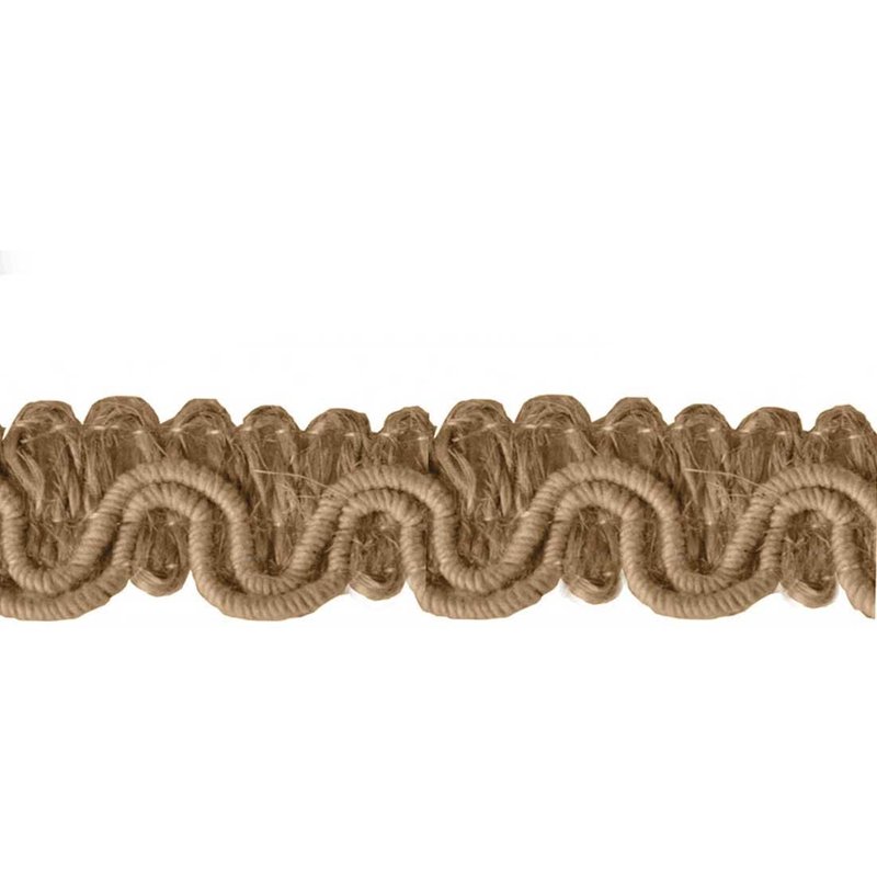 Galon lézarde mat jute 11 mm - Mondial Tissus