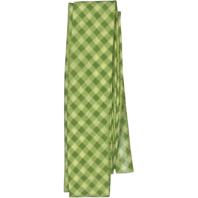 Biais thermocollant 20x2m vichy vert pomme - Frou Frou - Mondial Tissus