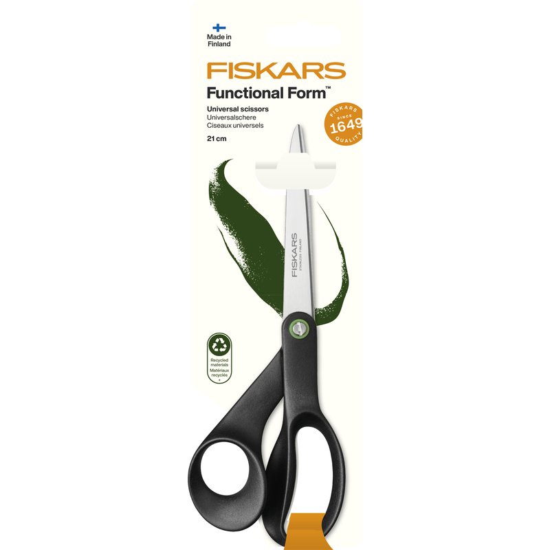 Ciseaux universels Fonctionnal Form renew 21 cm - Fiskars - Fiskars - Mondial Tissus