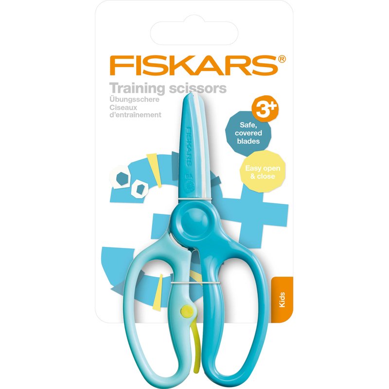 Ciseaux d'entraînement enfant bleu - Fiskars - Fiskars - Mondial Tissus