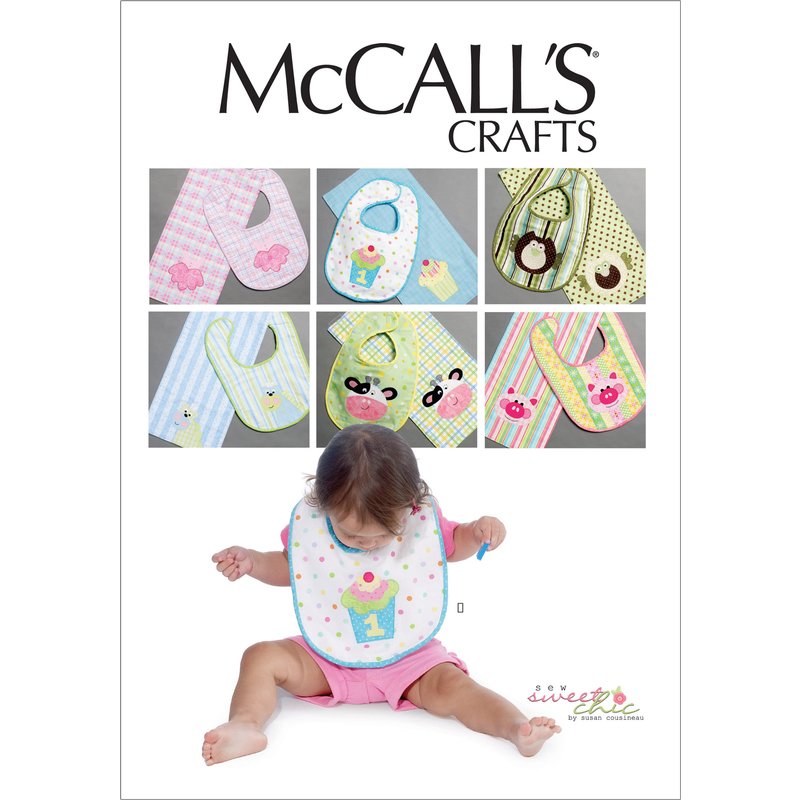 Patron Mc Call's 6478OSZ - Bavoirs et petites serviettes - McCall's - Mondial Tissus