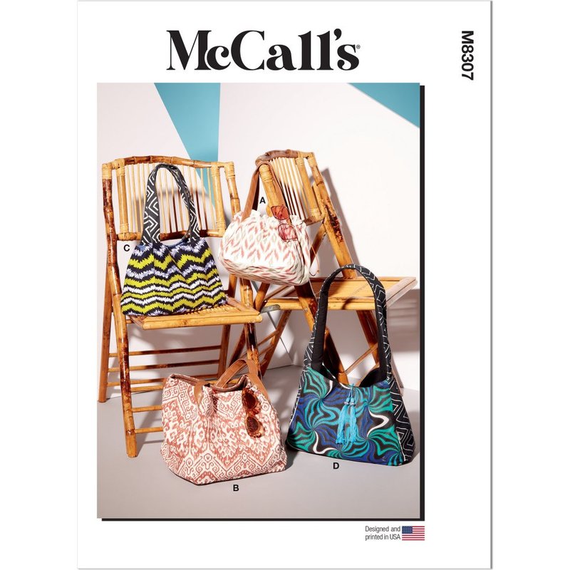 Patron McCall's 8307OS - Sacs et fourre-tout. - McCall's - Mondial Tissus