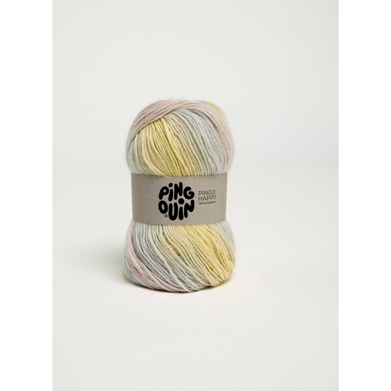 Pelote de fil à tricoter Happy perruche - Pingouin - Pingouin - Mondial Tissus