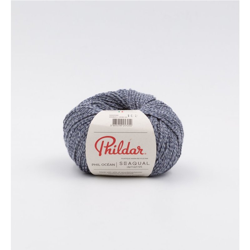 Fil à tricoter Phil océan marine - Phildar - Mondial Tissus