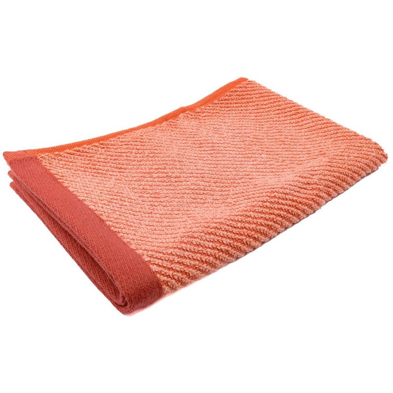 Serviette invité bicolore 30x50cm framboise - MT - Mondial Tissus