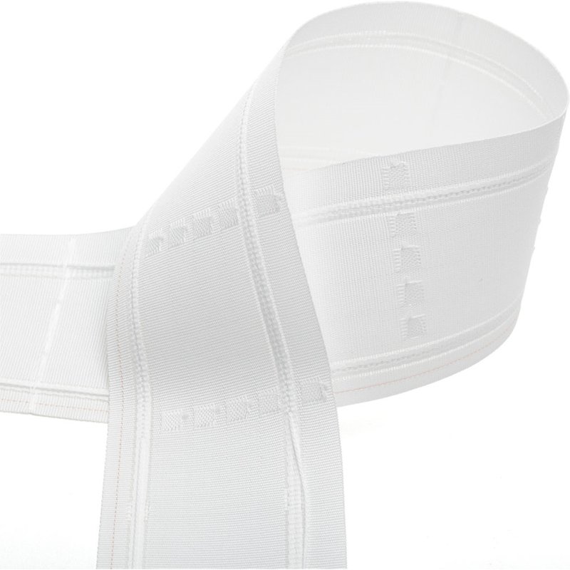 Pli plat multipoches 75mm - Mondial Tissus