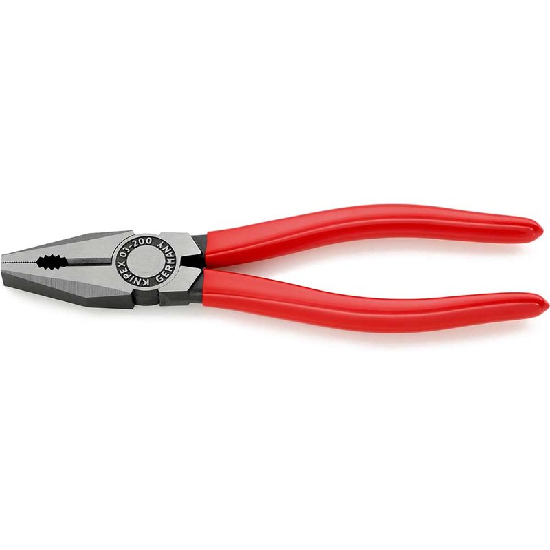 Knipex Combination Pliers PVC Grip 200mm 03 01 200 SB