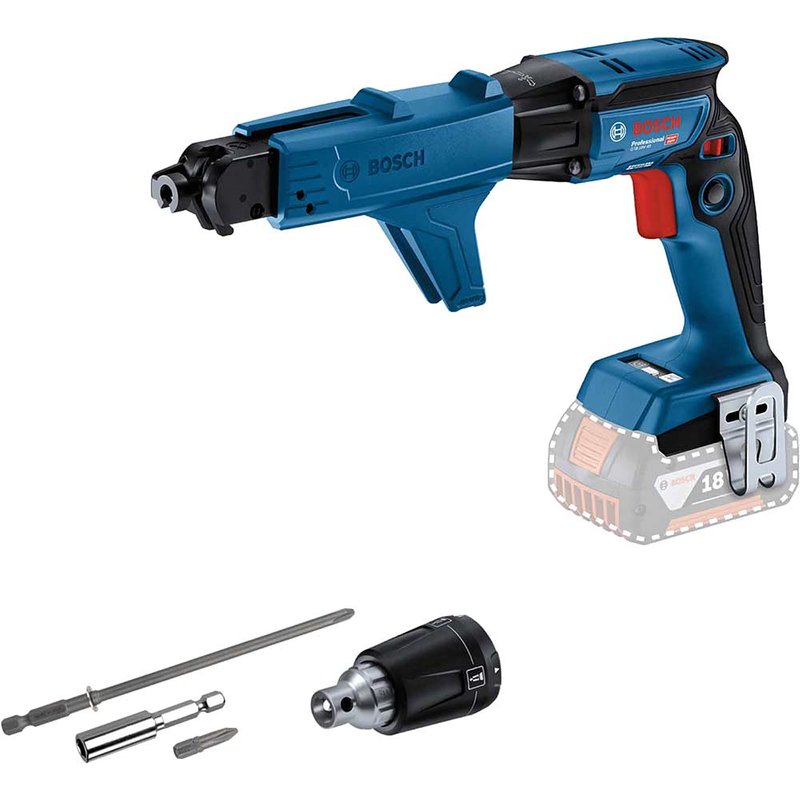 Bosch GTB 18V-45 18v Cordless Brushless Drywall Screwdriver No Batteries No Battery Charger No Case with Accessories