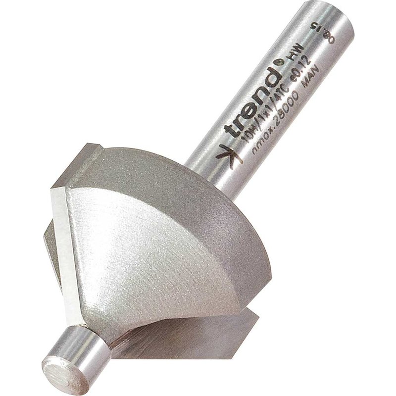 Trend 10H/1 x 1/4 TCT Pin Guided Chamfer / Bevel 45° 10 .0 x 14.0mm 10H/1X1/4TC