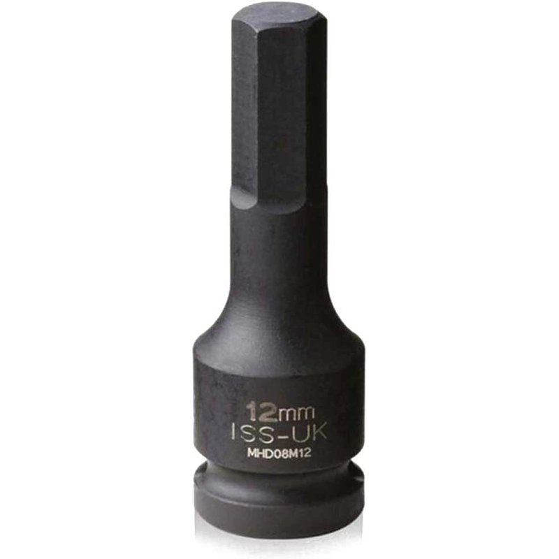 Sirius 1-1/2" Drive Male Hex Allen Key Driver Long 1" 17mm