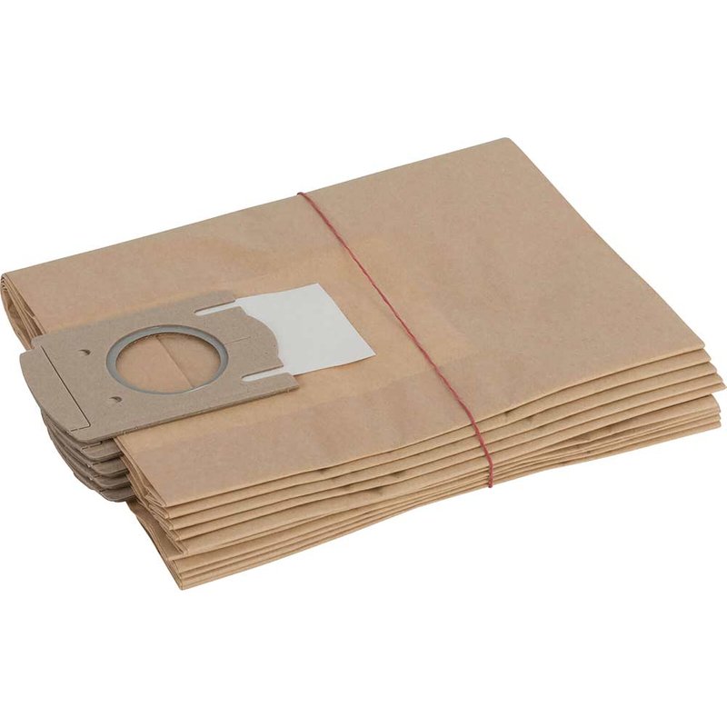 Bosch Paper Filter Bags for PAS 11-25 and 11-25F Pack of 5