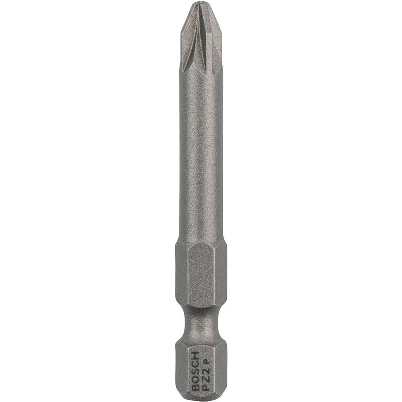 Bosch Extra Hard Pozi Screwdriver Bits PZ2 50mm Pack of 25