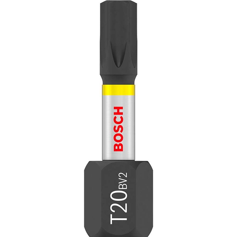 Bosch PRO Impact Control Torsion Torx Screwdriver Bits T20 25mm Pack of 25
