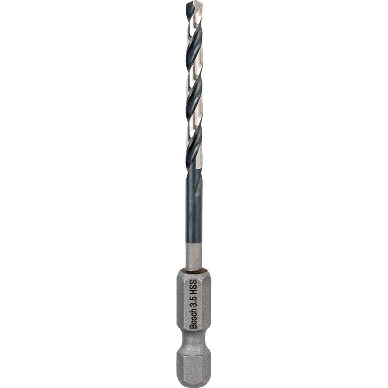 Bosch HSS Hex Shank Drill Bit 3.5mm Pack of 1