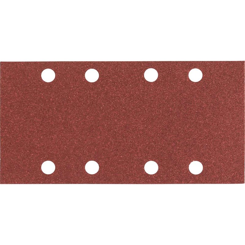 Bosch Punched Hook and Loop Sanding Sheets 93mm x 186mm 40g Pack of 10