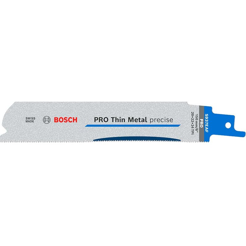 Bosch PRO S937EAF Thin Metal Reciprocating Saw Blade Pack of 5