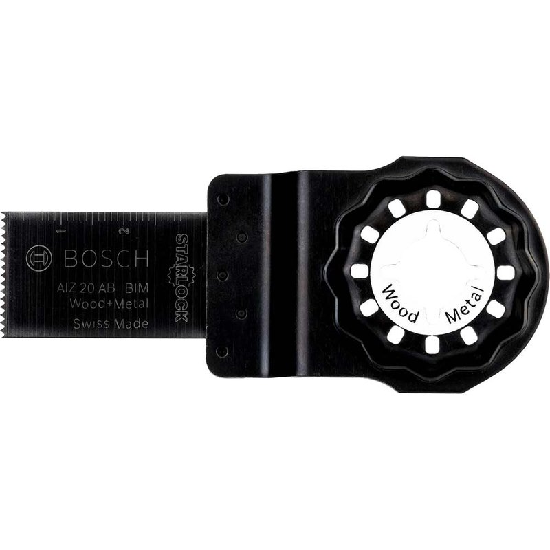 Bosch AIZ 20 AB Starlock Oscillating Multi Tool Metal Plunge Saw Blade 20mm Pack of 1