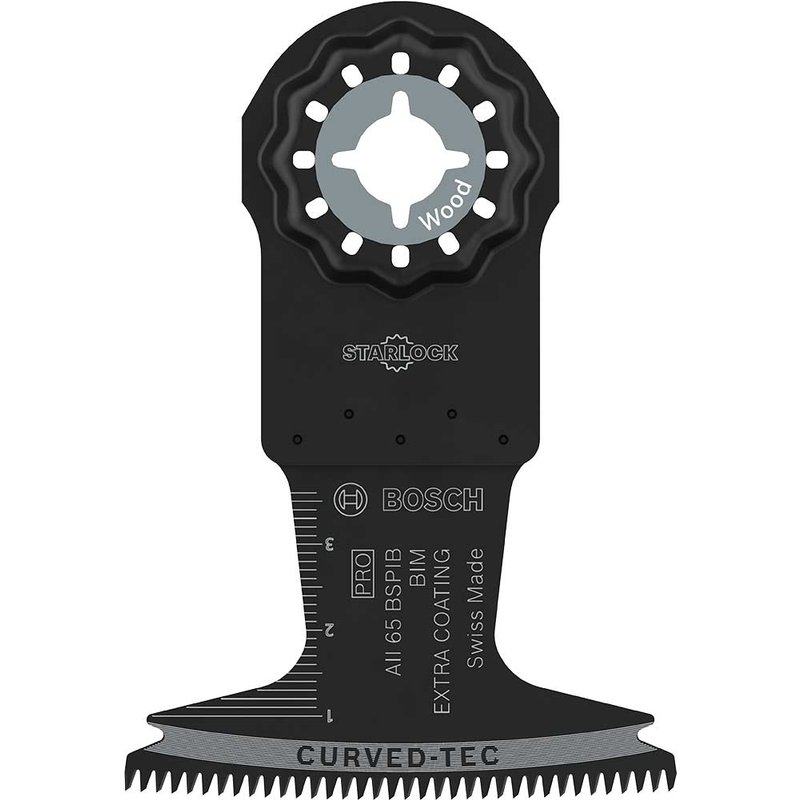 Bosch PRO AII BSPIB Starlock Oscillating Multi Tool Plunge Blade 65mm Pack of 5