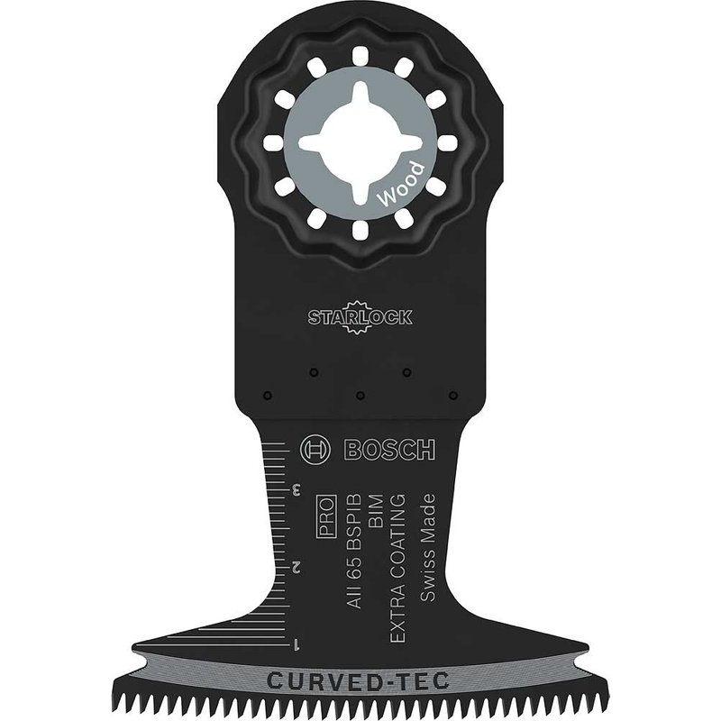 Bosch PRO AII BSPIB Starlock Oscillating Multi Tool Plunge Blade 65mm Pack of 10