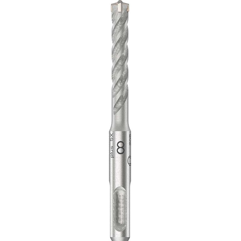 Bosch PRO 5X 4 Cutter Head SDS Plus Masonry Drill Bit 8mm 110mm Pack of 10