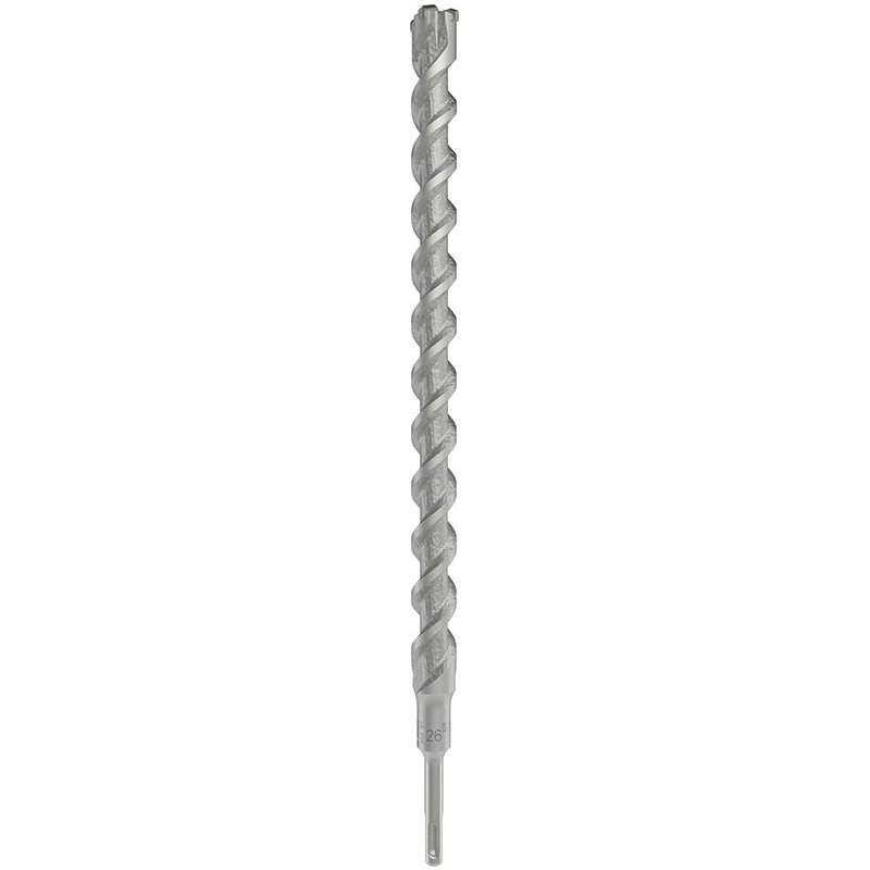 Bosch PRO 5X 4 Cutter Head SDS Plus Masonry Drill Bit 26mm 450mm Pack of 1