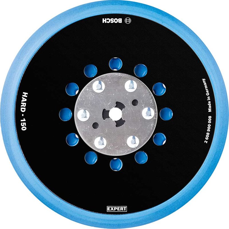 Bosch EXPERT Multihole Hard Backing Pads Universal 150mm 150mm
