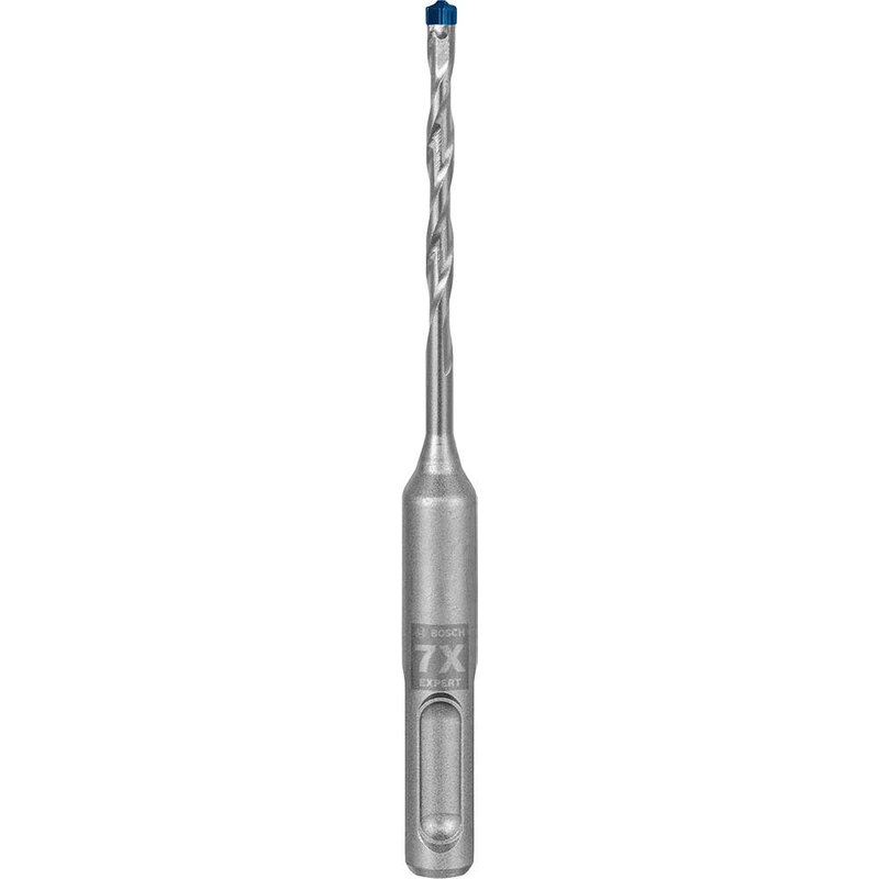Bosch EXPERT 7X 4 Cutter Head 3X Life SDS Plus Masonry Drill Bit 4mm 115mm Pack of 1