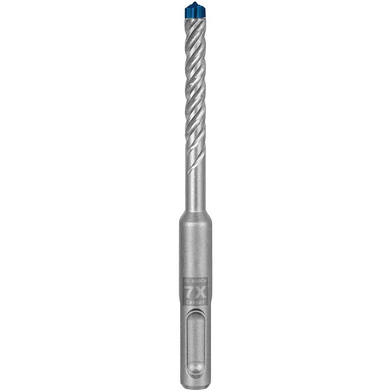 Bosch EXPERT 7X 4 Cutter Head 3X Life SDS Plus Masonry Drill Bit 6.5mm 115mm Pack of 1