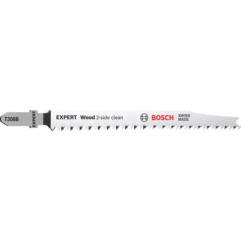 Bosch EXPERT T308B Wood Clean Cut Jigsaw Blades Pack of 25