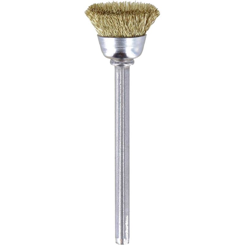 Dremel 536 Brass Wire Cup Brush 13mm Pack of 2