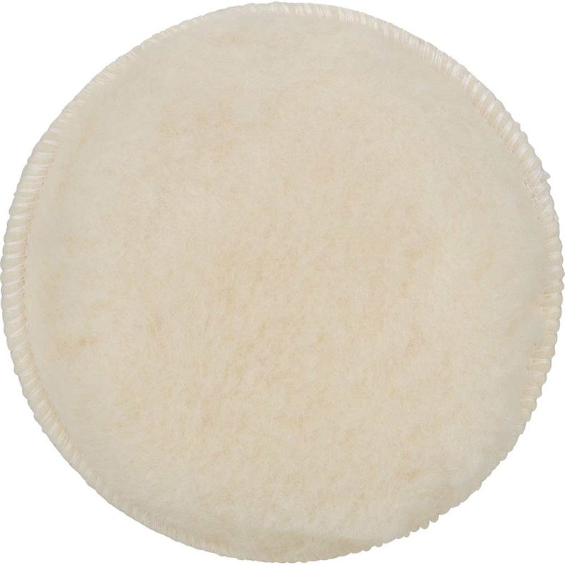 Bosch Hook and Loop Lambswool Polishing Bonnet 160mm Pack of 2