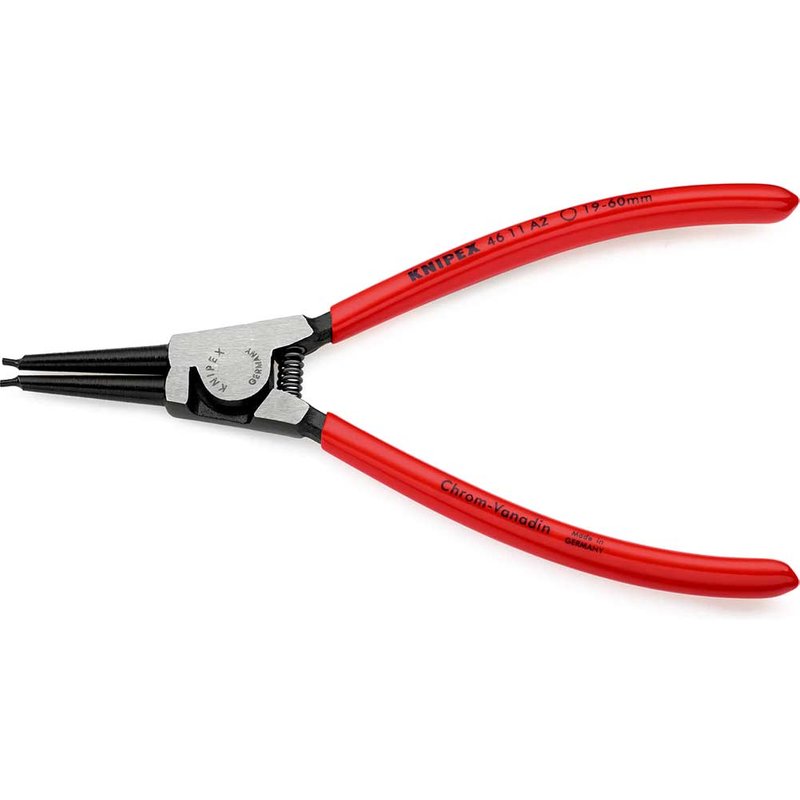 Knipex 46 11 A2 Circlip Pliers External Straight 19 - 60mm 46 11 A2 SB