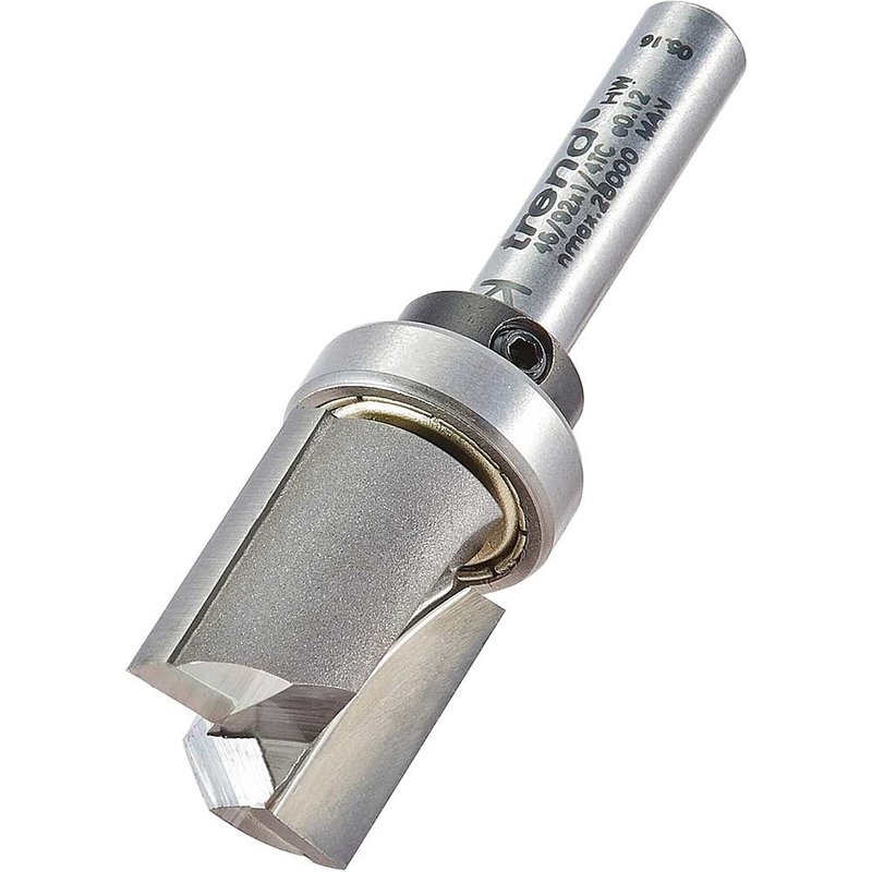 Trend Bearing Guided Template Profiler Router Cutter 15.9mm 19mm 1/4"
