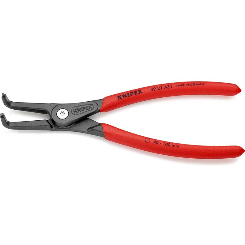 Knipex 49 21 External 90 Degree Precision Circlip Pliers 40mm - 100mm