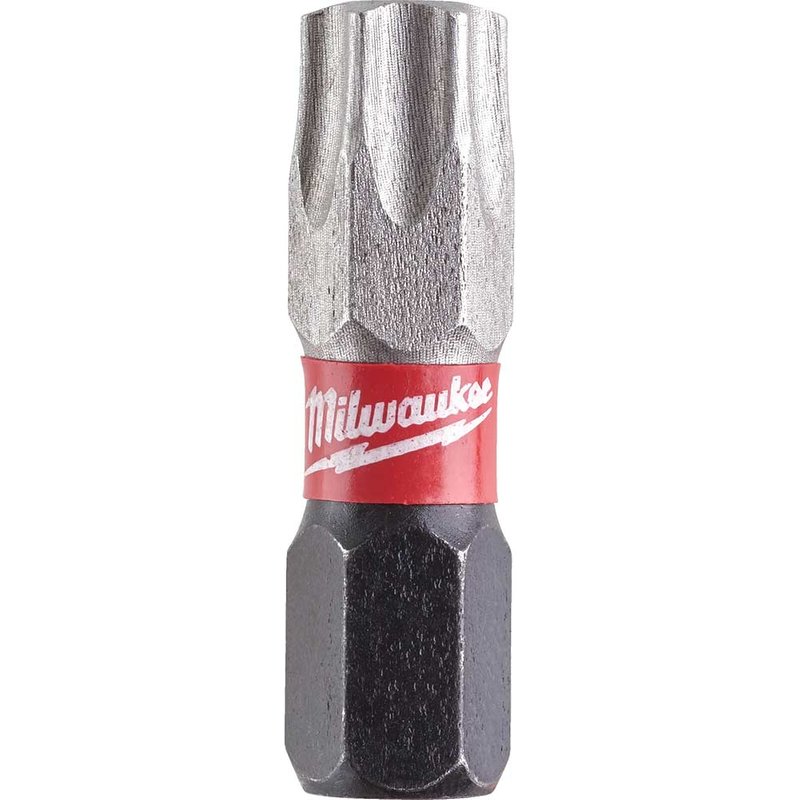 Milwaukee Shockwave Impact Duty Torx Screwdriver Bits TX40 25mm Pack of 25