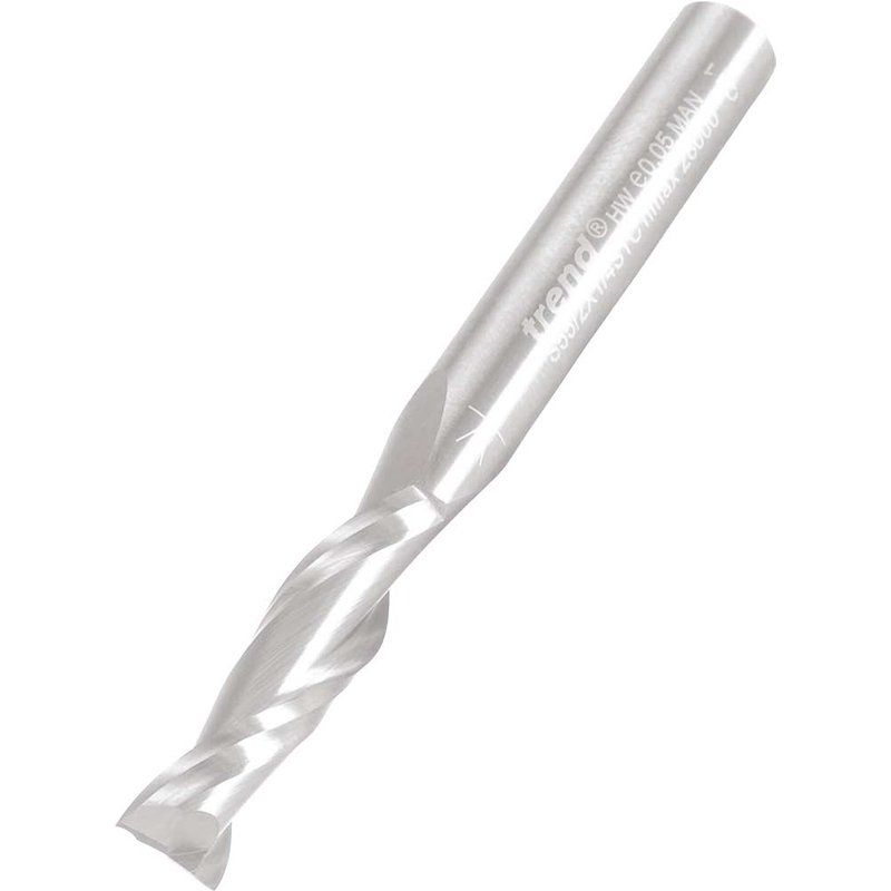 Trend STC Spiral Upcut Router Cutter 6.35MM 25mm 1/4"