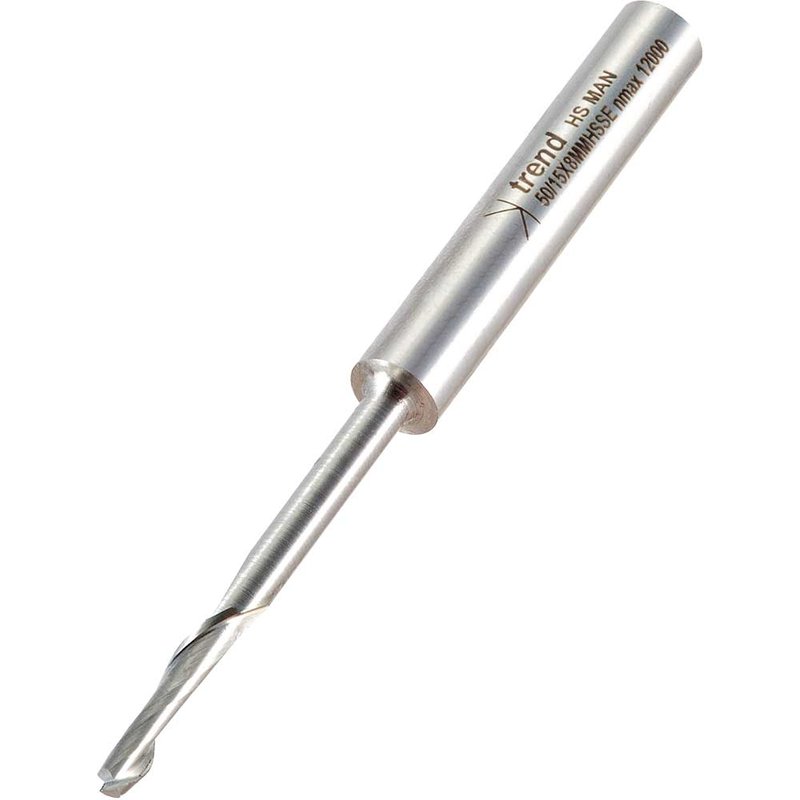 Trend Aluminium UPVC Single Flute Narrow Neck Helical Cutter 4mm 16mm 8mm