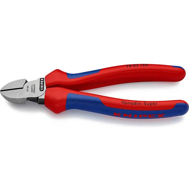 Knipex 70 02 160 Diagonal Cutters Multi-Component Grip 160mm 70 02 160 SB