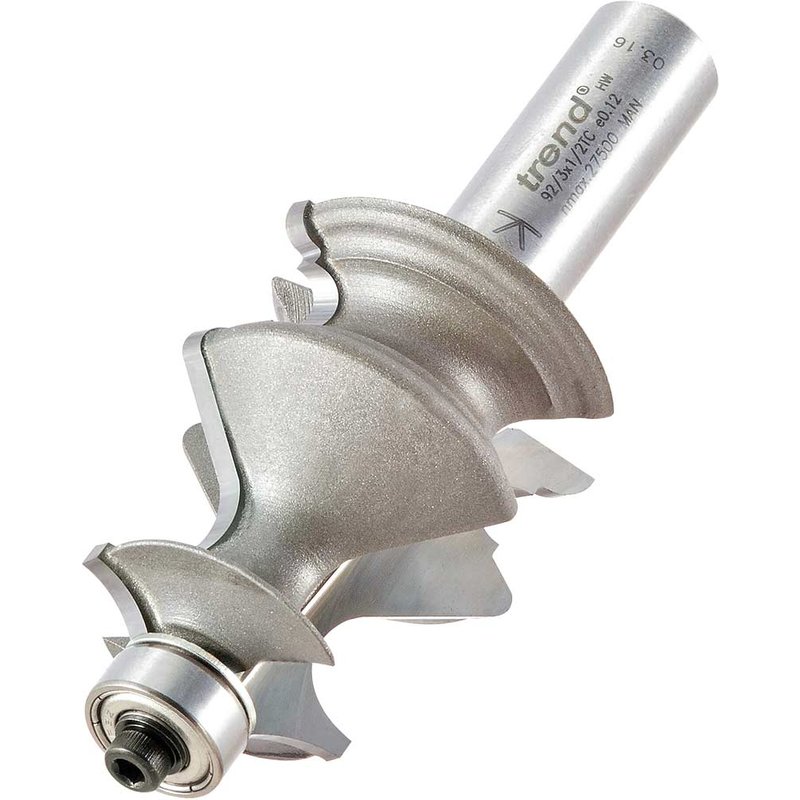 Trend Multi Mould Bearing Guided Router Cutter 35mm 42mm 1/2"