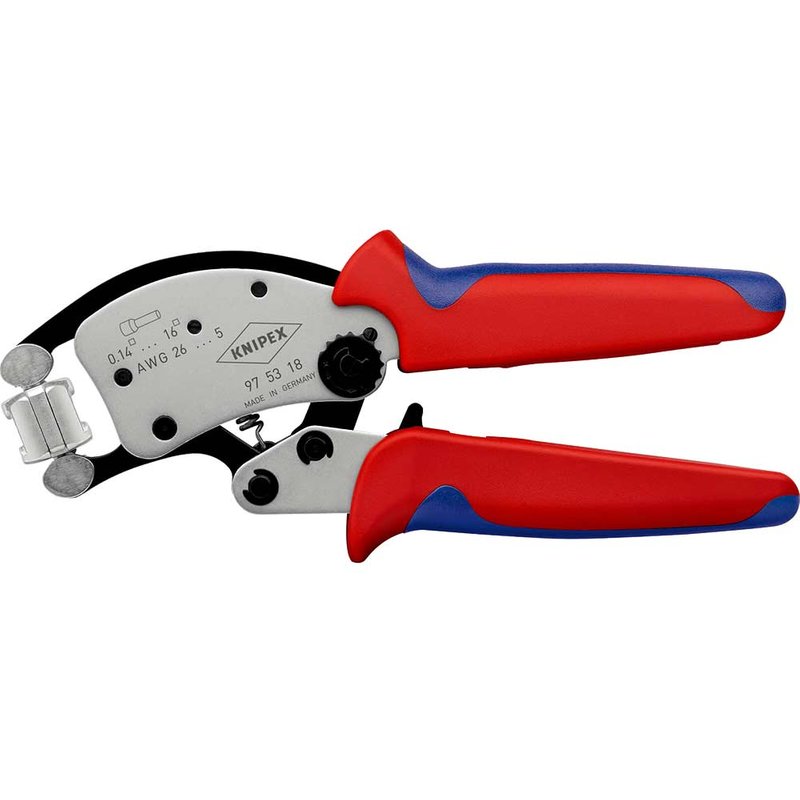 Knipex 97 53 18 Twistor16® Self-Adjusting Crimping Pliers 200mm 97 53 18 SB