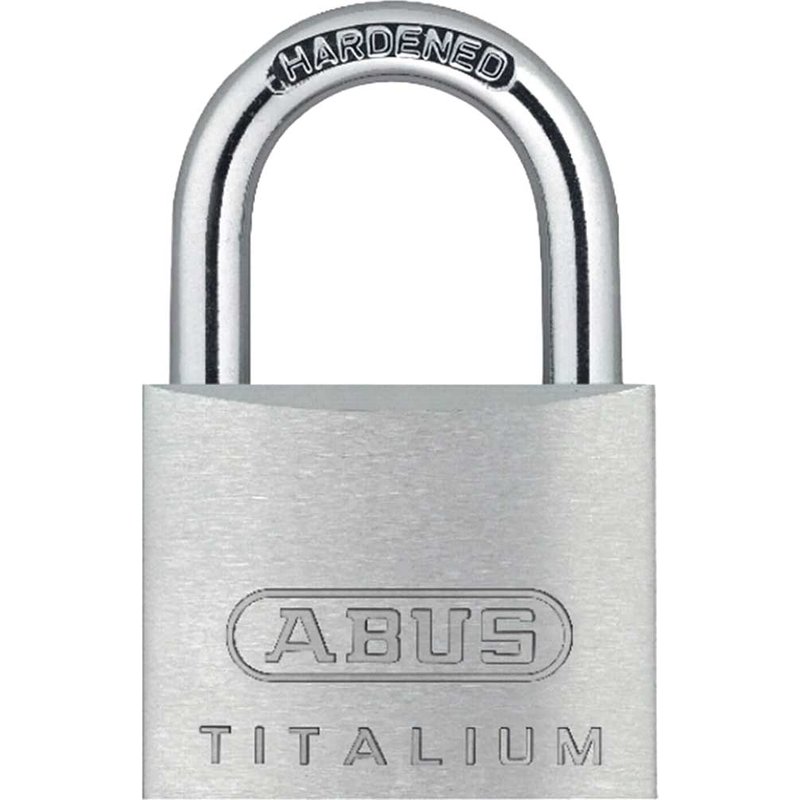 ABUS Mechanical 64TI/25mm TITALIUMâ„¢ Padlock 10056182-01