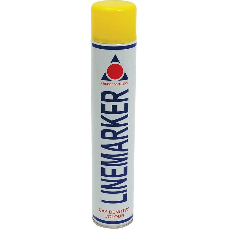 Aerosol 0900 Line Marking Spray Paint Yellow 750ml 0900