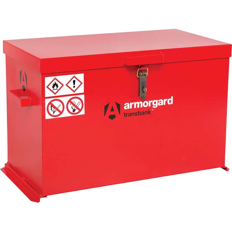 Armorgard Transbank Hazardous Goods Secure Storage Box 880mm 485mm 540mm