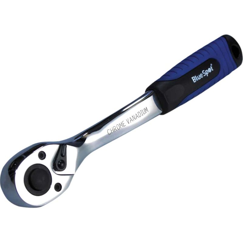 BlueSpot Tools Soft Grip Ratchet 72 Teeth 1/2in Drive 2014