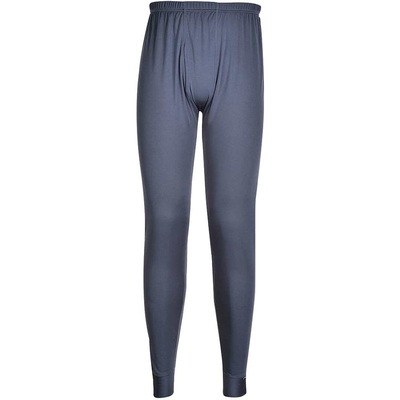 Portwest Mens Thermal Baselayer Leggings Charcoal S