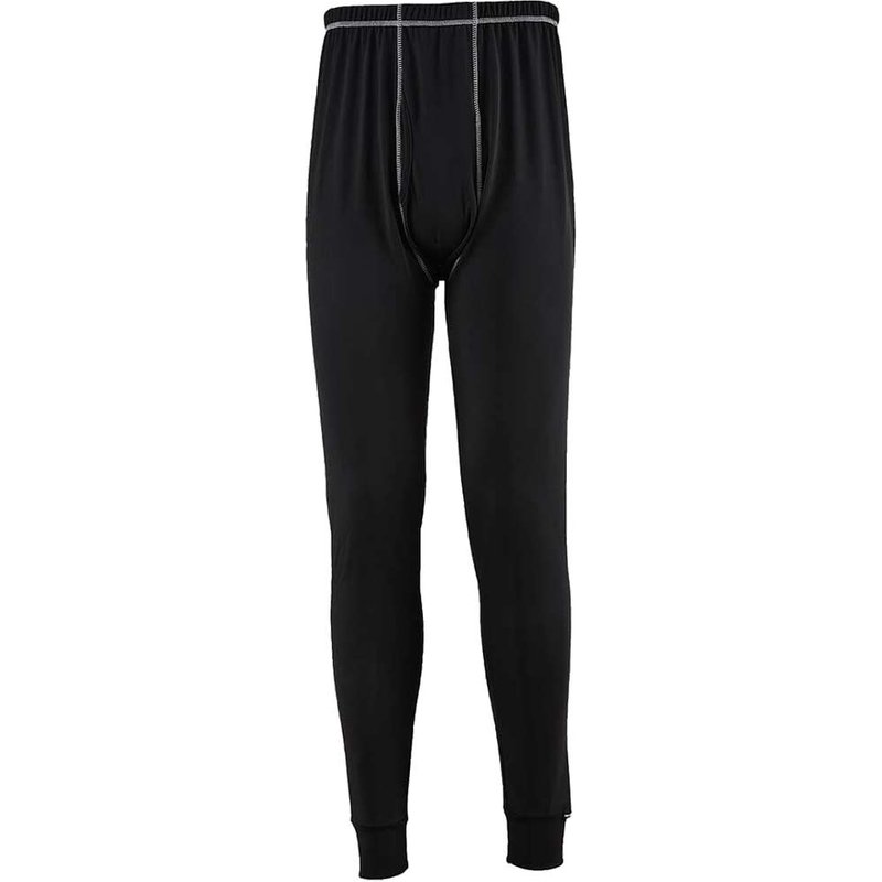 Portwest Base Pro Mens Antibacterial Baselayer Leggings Black 2XL