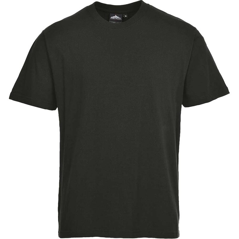 Portwest Turin Premium T Shirt Black L