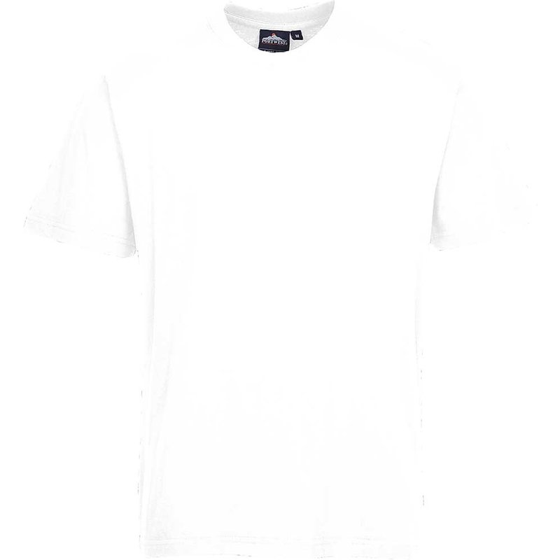 Portwest Turin Premium T Shirt White S