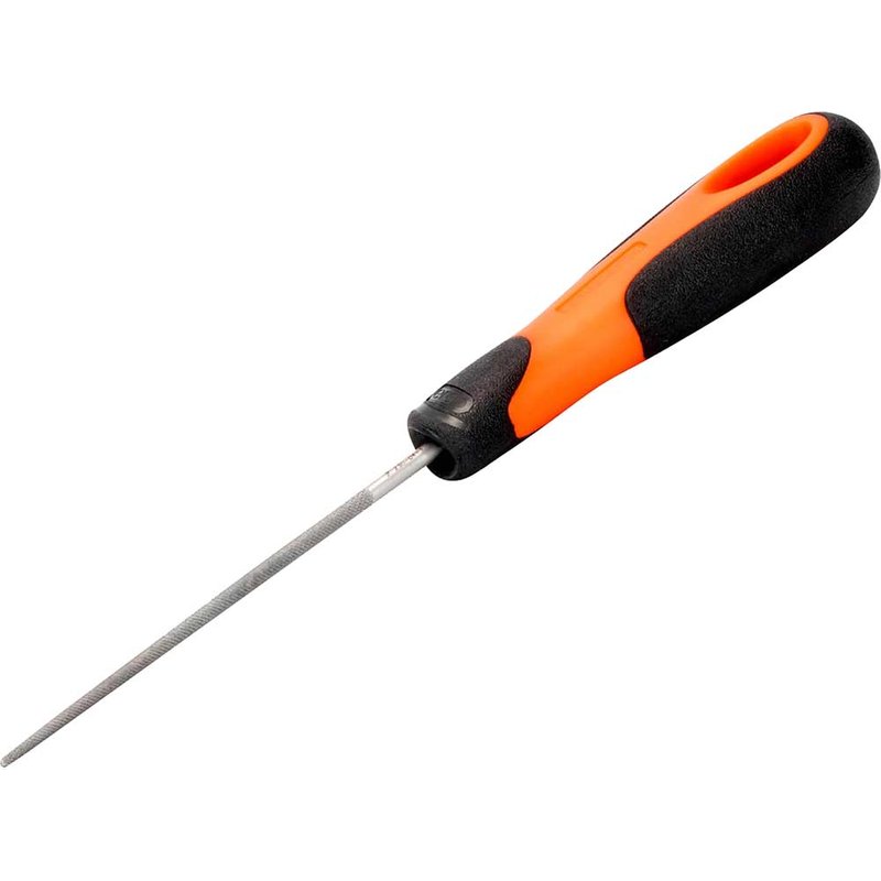 Bahco 1-230-08-2-2 ERGOâ„¢ Handled Round Second Cut File 200mm (8in) 1-230-08-2-2