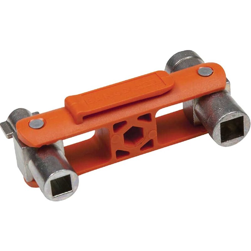 Bahco 5 in 1 Cabinet Technical Shut Off Master Switch Key